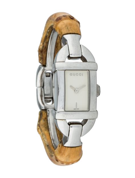 montre gucci bamboo 6800l|gucci 6800l watch.